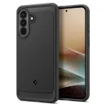 Spigen Rugged Armor dėklas, skirtas Samsung Galaxy A37 5G, matinė juoda