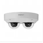 HANWHA VISION PNM-C7083RVD Tinklinė daugiakryptė IR kupolinė kamera, 2x 2MP, 3-6mm, WDR 150dB, IP66, IK10, PoE+