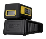 Akumuliatoriaus ir įkroviklio rinkinys Karcher Starter kit Battery Power 36/25 &mdash; 36 V, 2500 mAh, geltona