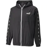 PUMA ESS+TAPE vyri&scaron;ka vėjo striukė juoda 847477 01
