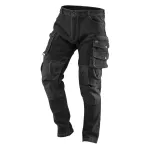 NEO TOOLS DENIM darbo kelnės, juodos, L dydis