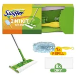 Swiffer Sweeper 2-in-1 grindų ir dulkių &scaron;luota pradinis rinkinys