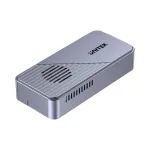 UNITEK USB4 M.2 NVMe SSD korpusas su aktyviu au&scaron;inimu, 80Gbps, be įrankių, aliuminio, USB-C