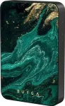 Burga Magnetic 5000 mAh i&scaron;orinė baterija Emerald Pool Gunmetal