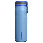 STANLEY IceFlow Bottle Twist Flip 0,71L &scaron;viesiai mėlyna vakuuminė termo gertuvė su &scaron;iaudeliu