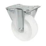 Wagner design yourself Transportgeraete-Bockrolle RO 8500 silber (4850001) fiksuotas ratukas 80 mm, 100 kg