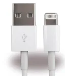 CYOO Lightning į USB-A duomenų kabelis 1 m baltas, skirtas iPhone 5/5S/6/6+/6s/6s+
