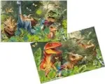 HERMA 3 ra&scaron;ymo pagalėliai i&scaron; kartono Dino World &ndash; 3 vnt. (19743)
