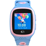 Vaiki&scaron;kas laikrodis Canyon Kids Watch ZEFIR KW-49 E-SIM 4G GPS WiFi Vaizdo skambučiai Muzika Žaidimai Anglų kalbos mokymasis, Rožinė-Mėlyna