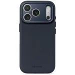 Decoded Leather Backcover &ndash; odinis dėklas iPhone 18 Pro / 17 Pro su MagSafe (vidurnakčio spalvos)