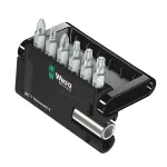 Wera Bit-Set 7 dalių Bit-Check 7 Universal 4 05135810001 Phillips, Phillips Pozidriv, vidinis Torx (05135810001)