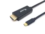 Equip USB-C į HDMI laidas, M/M, 1,0 m, 4K/30Hz