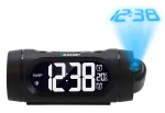 Blaupunkt CRP9BK laikrodis su radiju ir projekcija, FM PLL, du žadintuvai, įkrovimas per USB, kambario temperatūros rodmuo, juodos spalvos
