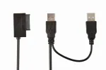 GEMBIRD I&scaron;orinis USB į SATA adapteris plonam SATA SSD, DVD