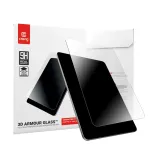 Grūdintas 3D Armour Glass ekrano apsauginis stiklas Crong, skirtas Apple iPad Pro 11 (5 karta, 2024)