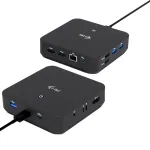 i-tec USB-C DP Dual HDMI dokavimo stotelė, 100 W Power Delivery
