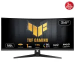 ASUS TUF Gaming VG34VQ3B monitorius 86,4 cm (34 colių) 3440 x 1440 pikselių UltraWide Quad HD LED juodas