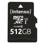 Intenso microSD kortelė UHS-I Premium 512 GB Class 10