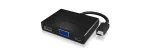 ICY BOX IB-DK4032-CPD kombinuotasis adapteris, dokas ne&scaron;iojamiesiems