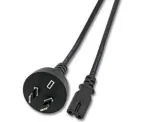 Microconnect PE030718AUSTRALIA maitinimo laidas juodas 1.8 m C7 jungtis