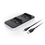 Įkrovimo stotelė SUBSONIC SA5608 dviems PS5 pultams su greituoju įkrovimu ir LED indikatoriais