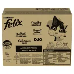 Purina Felix Fantastic Duo Mix Countryside &scaron;lapias ėdalas katėms, 120 x 85 g