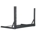 Atviras rėmas 6U 19 colių SILVERSTONE SST-RK06U-OF stalinis sidabrinis