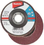 Makita &scaron;lifavimo diskas - medienai, metalui, plastikui, spalvotiesiems metalams - 125 mm - Grūdėtumas: A80 - tinka Makita GA005GZ, GA008GM201, GA008GZ, XGT GA005GZ (D-27109)