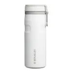 Termosas STANLEY Iceflow Daily usage 470 ml, nerūdijantis plienas, atverčiamas dangtelis, baltas