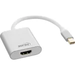 InLine Mini DisplayPort į HDMI adapteris aliuminis su garsu 4K/60Hz 17193W