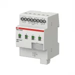 ABB REG SA/S4.16.6.2 4 kanalų jungiklio pavara, 16 A, C apkrova, montavimui ant DIN bėgio