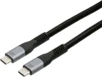 USB4 kabelis Exsys EX-K1598-1.0 &mdash; 1,0 m, 40 Gbit/s, 240 W PD