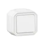 Legrand 069751L pavir&scaron;inis dviejų krypčių &scaron;viesos jungiklis, baltas, IP55