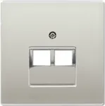 JUNG ES 2969-2 UA. Produktfarbe: Edelstahl, Markenkompatibilit&auml;t: JUNG, Material: Edelstahl (ES2969-2UA)
