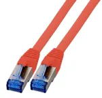 EFB-Elektronik RJ45 jungiamasis laidas Cat.6A S/FTP TPECat.7 superflex raudonas 3 m