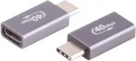 USB-C adapteris ShiverPeaks Pro 4.0 Metal, USB-C į USB-C, metalinis korpusas