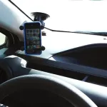 RAM Mounts X-Grip Telefono Laikiklis su Sukimo Fiksavimo Siurbtuku