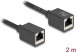 Tinklo kabelis DeLOCK 90331 RJ-45 Cat6a 2 m Juodas