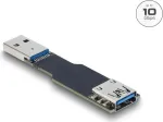 Lyties keitiklis DELOCK 67419 USB-A į USB-A, juodas