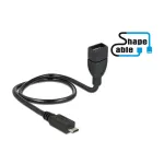 USB kabelis Micro-USB B / USB A DeLOCK 83928 0,5 m