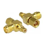 DeLOCK 89629 SMC adapteris, žalvarinis, auksinis