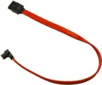 Inter-Tech SATA kabelis, Serial ATA 150/300/600, SATA-SATA, 50cm, 90&deg; ki&scaron;tukas, fiksavimas (88885312)