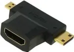 ShiverPeaks BS77414 Mini / Micro HDMI T-adapteris