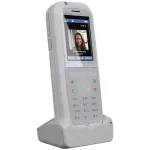 DECT telefono ragelis agfeo DECT 77 IP &ndash; belaidis VoIP ragelis su garsiakalbiu, skambučio identifikavimu, ekranu (baltas)