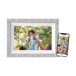 Braun DigiFrame 10W skaitmeninis nuotraukų rėmelis 25,6 cm (10,1 inch) jutiklinis ekranas Wi-Fi pilka/balta