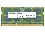 2-Power 4GB MultiSpeed 1066/1333/1600 MHz SoDIMM atmintis, 4 GB, 1 x 4 GB, DDR3L, 1600 MHz, 204 kontaktų SO-DIMM, žalia