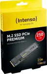 Intenso PREMIUM SSD 250GB vidinis M.2 2280 PCI Express 3.0 x4 NVMe (3835440)