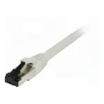 Synergy21 Patch laidas RJ45, CAT8.1 2000 MHz, 1,0 m, baltas, S-STP (S/FTP), TPE/LSZH (SuperFlex), AWG26