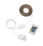 Philips LED &scaron;viesos juosta 15 m RGB pilnas rinkinys su nuotolinio valdymo pultu, reguliuojamo ry&scaron;kumo, 230 V