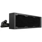 CPU skysčio au&scaron;intuvas SilentiumPC LYNK+ 360 Slim LED Radiatoriaus modulis &mdash; juodas